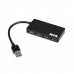 USB Hub Ibox IUH3F56 Svart
