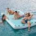 Inflatable Pool Float Intex Deka Bílý Tyrkysová 310 x 18 x 183 cm