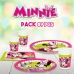 Sæt med Produkter til Fest Minnie Mouse Happy Deluxe 89 Dele 16