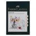 Tegneblokk Faber-Castell Hvit Papir (Fikset A)