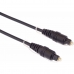 Cable Óptico Toslink Negro Estéreo (Reacondicionado A+)
