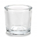 Svečturis Caurspīdīgs Stikls 6,5 x 6 x 6,5 cm (12 gb.)