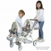 Lėlių vežimėlis Decuevas Pipo  Dvigubas 45 x 100 x 81 cm