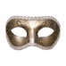 maska na bal przebierańców szara Sportsheets SS10081 Złoty