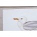 Pintura DKD Home Decor 70 x 2,5 x 50 cm Tradicional Pássaros (6 Peças)