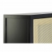 Ντουλάπι DKD Home Decor 80 x 38 x 160 cm Έλατο Φυσικό Μαύρο