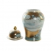 Vaza DKD Home Decor Porcelan Modra Sodobna (22 x 22 x 41 cm)
