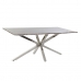 Dining Table DKD Home Decor Marble Steel (180 x 90 x 76 cm)