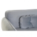 Dīvāns DKD Home Decor 200 x 85 x 80 cm Metāls Samts Debesu zils Plastmasa Moderns