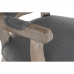 Cadeira de Sala de Jantar DKD Home Decor Cinzento escuro 57 x 57 x 94 cm