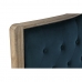 Табла за легло DKD Home Decor цвят тюркоаз Дървен каучук 180 x 8 x 135 cm