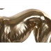 Dekorativ Figur DKD Home Decor 44,5 x 17 x 65,5 cm Svart Gyllen Hund