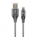 Kabel USB A na USB C GEMBIRD CC-USB2B-AMCM-1M-WB2 Šedý Bílý/Šedý 1,8 m