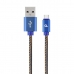 Kábel USB A na USB C GEMBIRD CC-USB2J-AMCM-2M-BL Modrá 2 m