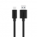 USB A zu USB-C-Kabel Unitek Y-C474BK+ Schwarz 1 m