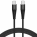 Kabel USB C Savio CL-160 Černý 2 m