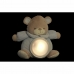 Plišasta igrača DKD Home Decor BE-184630 Bež Nebesno modra Svetlo roza Otroška Medved 19 x 11 x 22 cm (3 Kosi)