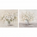 Painting DKD Home Decor 90 x 2,4 x 90 cm Vase Shabby Chic (2 Units)