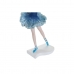Decorative Figure DKD Home Decor Blue Romantic Ballet Dancer 11 x 6 x 23 cm