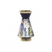 Vase DKD Home Decor Porselen Svart Shabby Chic (19 x 19 x 36 cm)