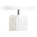 Lâmpada de mesa DKD Home Decor Branco Poliéster Metal Mármore 220 V 50 W (33 x 33 x 65 cm)