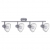 Lampadario Activejet AJE-GIZEL 4P                    Argentato Metallo 40 W 230 V