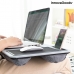Hordozható laptop asztal tárolótálcával Deskion Iceberg (Felújított A)