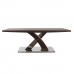Обеденный стол DKD Home Decor Деревянный Сталь 120 x 60 x 43,5 cm