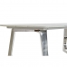 Кофейный столик DKD Home Decor Серебристый Мрамор Сталь Пластик 127 x 70 x 43 cm