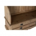 Мебель для прихожей DKD Home Decor Коричневый Чёрный Разноцветный Деревянный Сосна Зеркало 124 x 40 x 200 cm