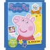 Pakke med klistremerker Peppa Pig Photo Album Panini 6 Konvolutter