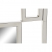 Стенно огледало DKD Home Decor Метал Сребро (80 x 2 x 110 cm)