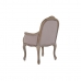 Dining Chair DKD Home Decor Pink Natural 62 x 55 x 100 cm 63,5 x 50 x 102 cm