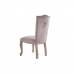 Καρέκλα Τραπεζαρίας DKD Home Decor Ροζ Φυσικό 51 x 47,5 x 101 cm