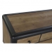 Chest of drawers DKD Home Decor Fir Metal (129 x 42 x 79 cm)