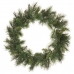 Vianočná koruna zelená PVC 50 x 50 cm