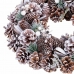 Bożonarodzeniowa korona Wielokolorowy Plastikowy Foam Ananasy 35 x 35 x 9 cm