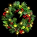 Vánoční koruna PVC Vícebarevný Kov 40 x 40 x 10 cm