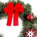 Vianočná koruna Červená zelená Plastické 30 cm
