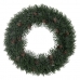 Kerstkroon Groen PVC 38 x 38 cm