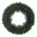 Vianočná koruna zelená PVC 38 x 38 cm