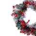 Ziemassvētku vainags Sarkans Daudzkrāsains Plastmasa Foam Ananāsi 40 x 40 cm
