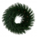Bożonarodzeniowa korona Kolor Zielony PVC 31 x 31 cm