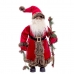 Ziemassvētku Nieciņš Sarkans Daudzkrāsains Polirezīns Audums 60 cm