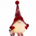 Christmas bauble White Red Plastic Fabric 18 x 10 x 53 cm