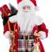 Новогоднее украшение Разноцветный полистоун Ткань Дед Мороз 27 x 19 x 60 cm