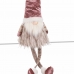 Weihnachtsschmuck Bunt Rosa Sand Stoff 25 x 17 x 89 cm