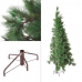 Weihnachtsbaum grün PVC Metall Polyäthylen Kunststoff 180 cm