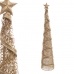Božični okrasek Zlat Kovina Stožčast 10 x 10 x 50 cm