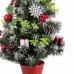 Коледно дърво Червен Многоцветен Пластмаса Ананаси 60 cm